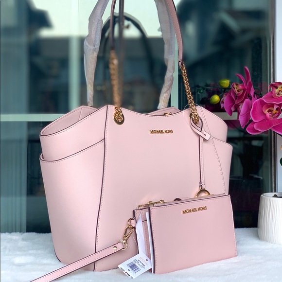 New MK Chain Lg shoulder bag with wallet - Picture 2 of 7